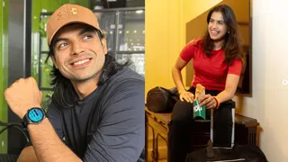 Olympians Neeraj Chopra And Manu Bhaker's Cute Video Goes Viral; Netizens Turn Seema Aunty With Matchmaking Jokes